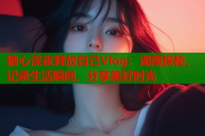 糖心深夜释放自己Vlog：湖南探秘，记录生活瞬间，分享美好时光