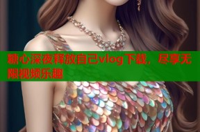 糖心深夜释放自己vlog下载，尽享无限视频乐趣