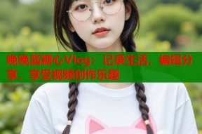 晚晚酱糖心Vlog：记录生活，编辑分享，享受视频创作乐趣