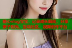 糖心vlog宝宝，记录成长瞬间，分享亲子时光，互动社区，视频创作平台