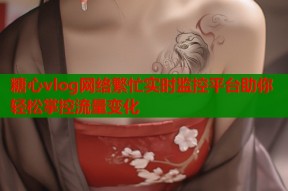 糖心vlog网络繁忙实时监控平台助你轻松掌控流量变化