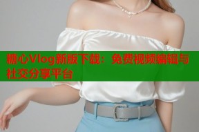 糖心Vlog新版下载：免费视频编辑与社交分享平台