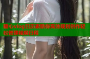 糖心vlog日历表助你高效规划创作轻松管理视频日程