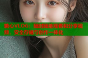 糖心VLOG：随时随地观看和分享视频，安全存储与创作一体化