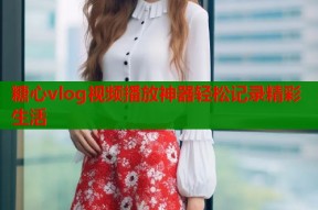 糖心vlog视频播放神器轻松记录精彩生活