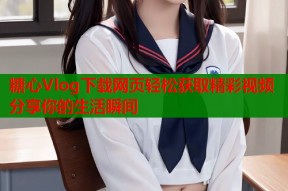 糖心Vlog下载网页轻松获取精彩视频分享你的生活瞬间