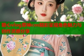 糖心vlog原神cos精彩呈现角色魅力与创作灵感分享