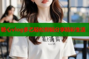 糖心vlog多乙轻松剪辑分享精彩生活