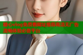 糖心vlog免费看网址推荐高清无广告流畅体验必备平台