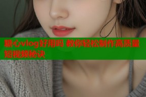 糖心vlog好用吗 教你轻松制作高质量短视频秘诀