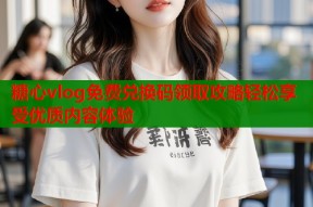 糖心vlog免费兑换码领取攻略轻松享受优质内容体验
