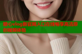 糖心vlog新官网入口在线畅享高清原创视频体验