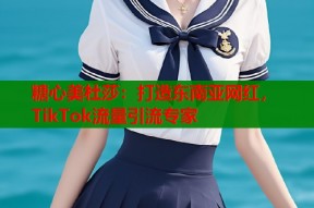 糖心美杜莎：打造东南亚网红，TikTok流量引流专家