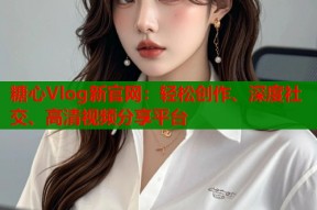 糖心Vlog新官网：轻松创作、深度社交、高清视频分享平台