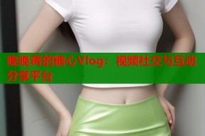 晚晚蒋的糖心Vlog：视频社交与互动分享平台