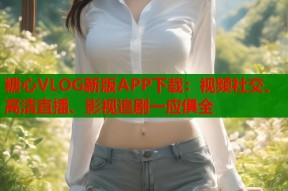 糖心VLOG新版APP下载：视频社交、高清直播、影视追剧一应俱全