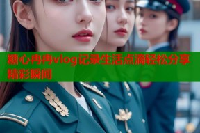 糖心冉冉vlog记录生活点滴轻松分享精彩瞬间