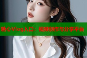 糖心Vlog入口：视频创作与分享平台