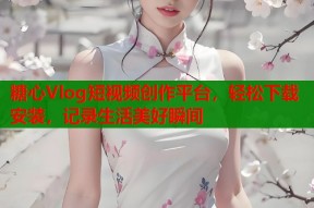 糖心Vlog短视频创作平台，轻松下载安装，记录生活美好瞬间