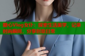 糖心Vlog女仆：探索生活美学，记录时尚瞬间，分享创意日常