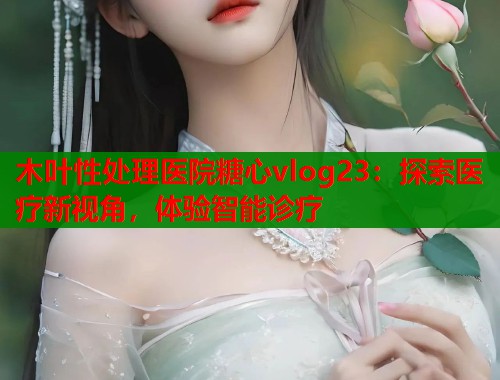 木叶性处理医院糖心vlog23：探索医疗新视角，体验智能诊疗  第1张