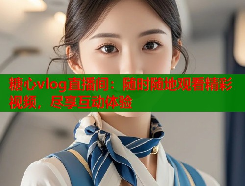 糖心vlog直播间：随时随地观看精彩视频，尽享互动体验  第1张