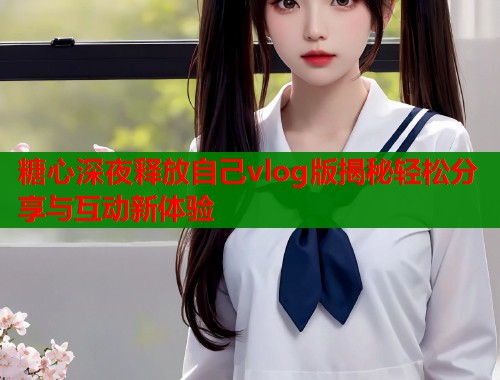 糖心深夜释放自己vlog版揭秘轻松分享与互动新体验  第1张