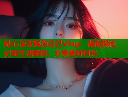 糖心深夜释放自己Vlog：湖南探秘，记录生活瞬间，分享美好时光  第1张