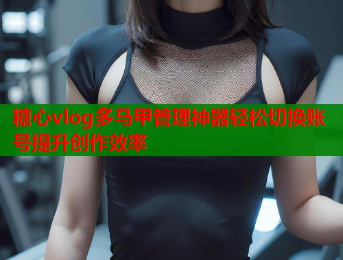 糖心vlog多马甲管理神器轻松切换账号提升创作效率  第1张