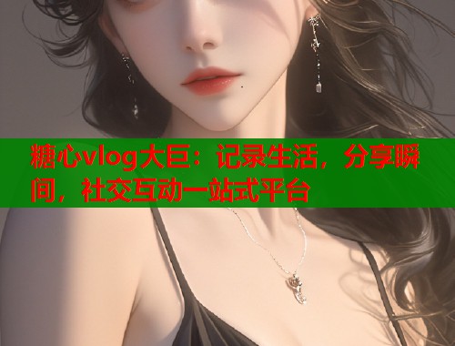 糖心vlog大巨：记录生活，分享瞬间，社交互动一站式平台  第1张
