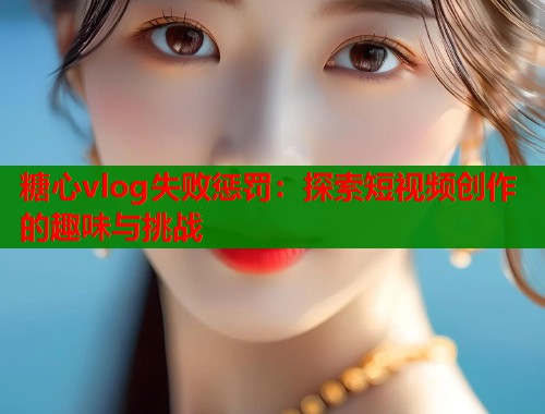 糖心vlog失败惩罚：探索短视频创作的趣味与挑战  第1张