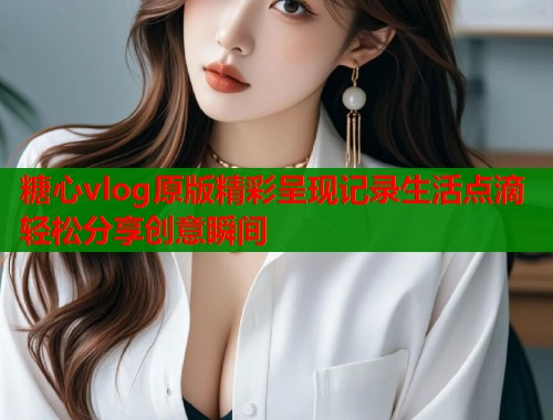 糖心vlog原版精彩呈现记录生活点滴轻松分享创意瞬间  第1张