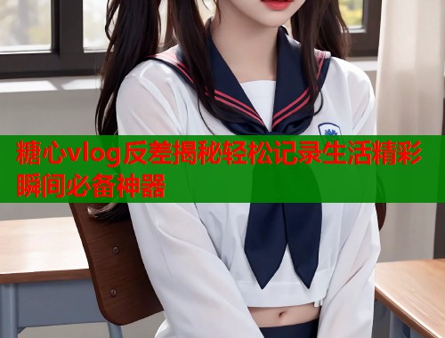 糖心vlog反差揭秘轻松记录生活精彩瞬间必备神器  第1张