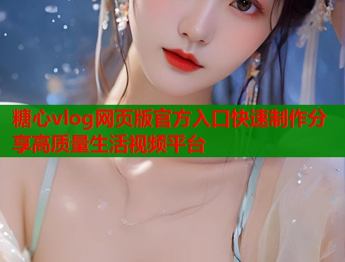 糖心vlog网页版官方入口快速制作分享高质量生活视频平台  第2张