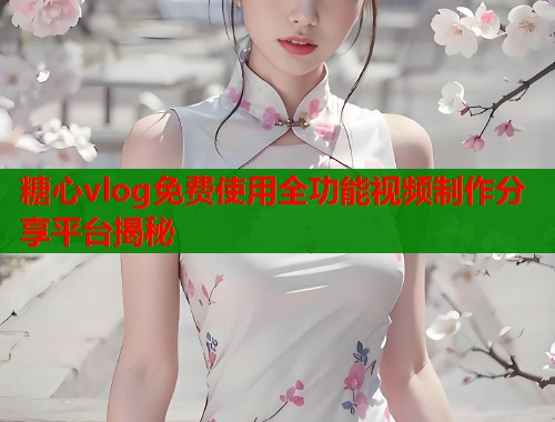 糖心vlog免费使用全功能视频制作分享平台揭秘  第1张