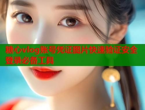 糖心vlog账号凭证图片快速验证安全登录必备工具  第2张