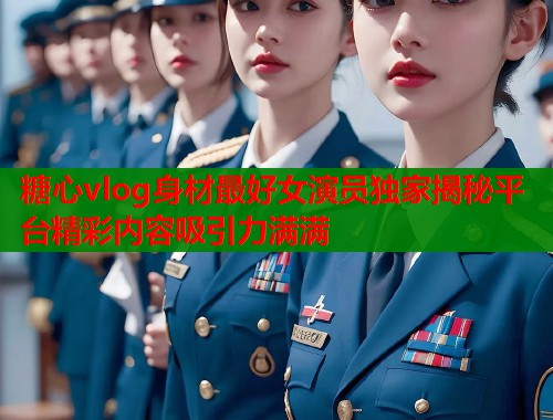 糖心vlog身材最好女演员独家揭秘平台精彩内容吸引力满满  第1张