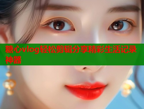 糖心vlog轻松剪辑分享精彩生活记录神器  第1张