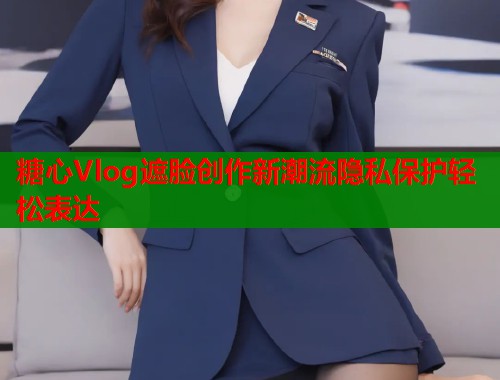 糖心Vlog遮脸创作新潮流隐私保护轻松表达  第1张