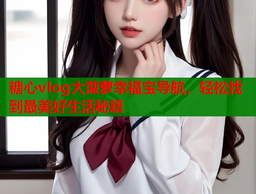 糖心vlog大菠萝幸福宝导航，轻松找到最美好生活秘籍  第1张