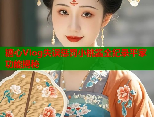 糖心Vlog失误惩罚小桃酱全纪录平家功能揭秘  第1张