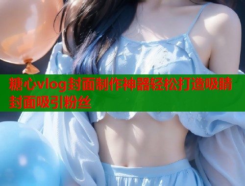 糖心vlog封面制作神器轻松打造吸睛封面吸引粉丝  第1张