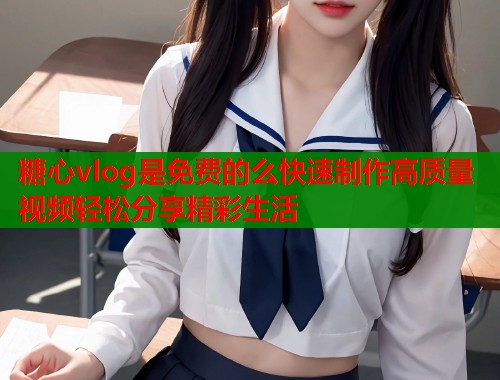 糖心vlog是免费的么快速制作高质量视频轻松分享精彩生活  第1张