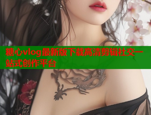 糖心vlog最新版下载高清剪辑社交一站式创作平台  第1张