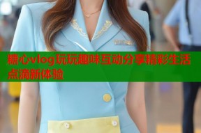 糖心vlog玩玩趣味互动分享精彩生活点滴新体验