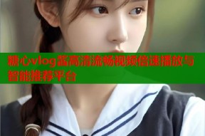 糖心vlog酱高清流畅视频倍速播放与智能推荐平台