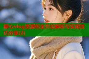 糖心vlog资源包全方位解析与实用技巧分享(2)