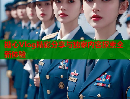 糖心Vlog精彩分享与独家内容探索全新体验  第1张