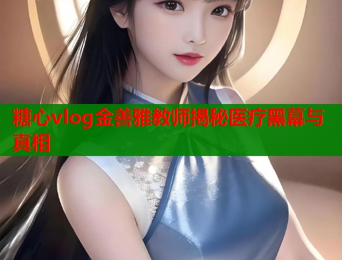 糖心vlog金善雅教师揭秘医疗黑幕与真相  第1张